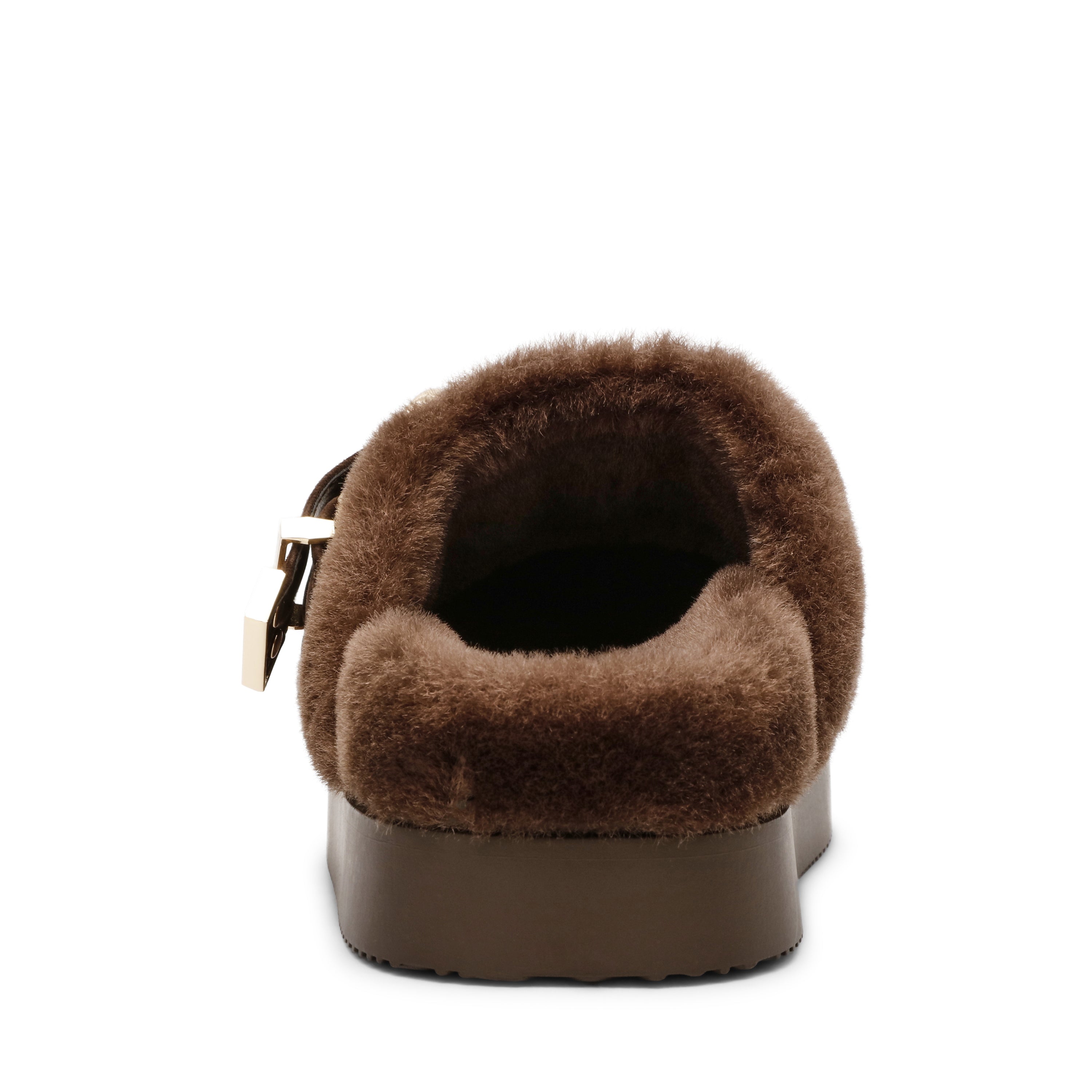 Cozy Up Mule BROWN SUEDE