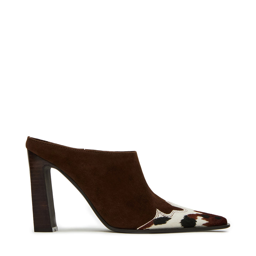 Houston-H Mule BROWN SUEDE