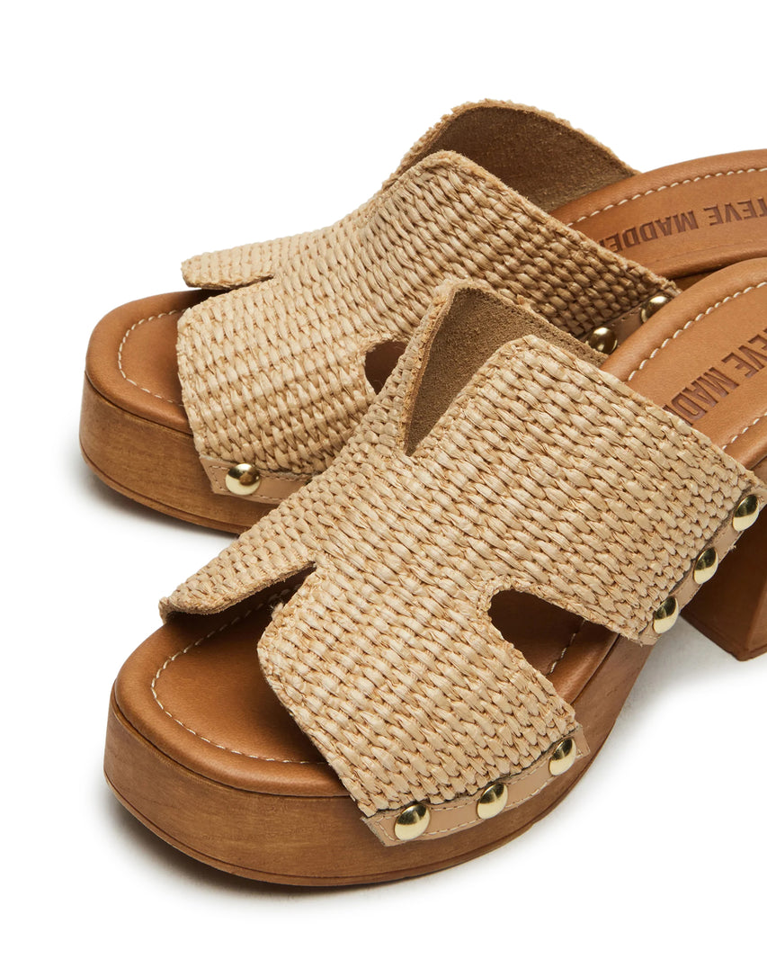 Sunkissed Mule RAFFIA