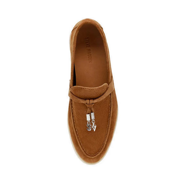 PORTLAND LOAFER COGNAC SUEDE - Steve Madden Polska