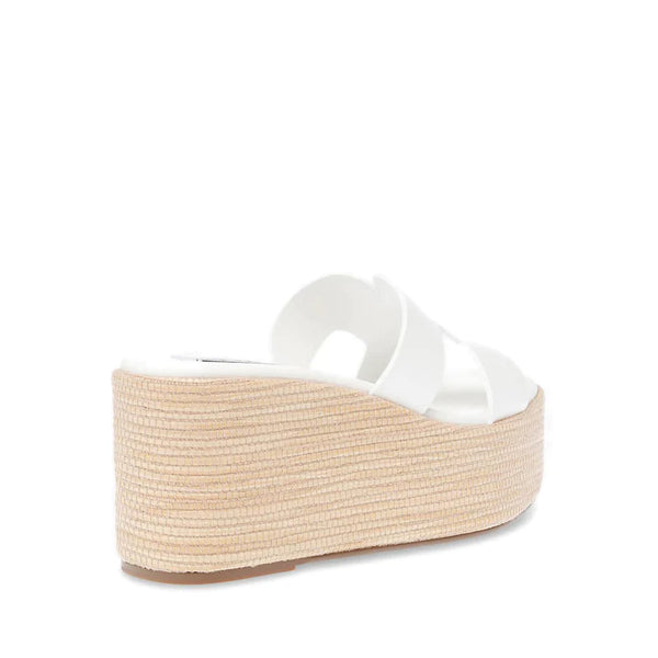 Summerset Sandal White Action Leather - Steve Madden Polska