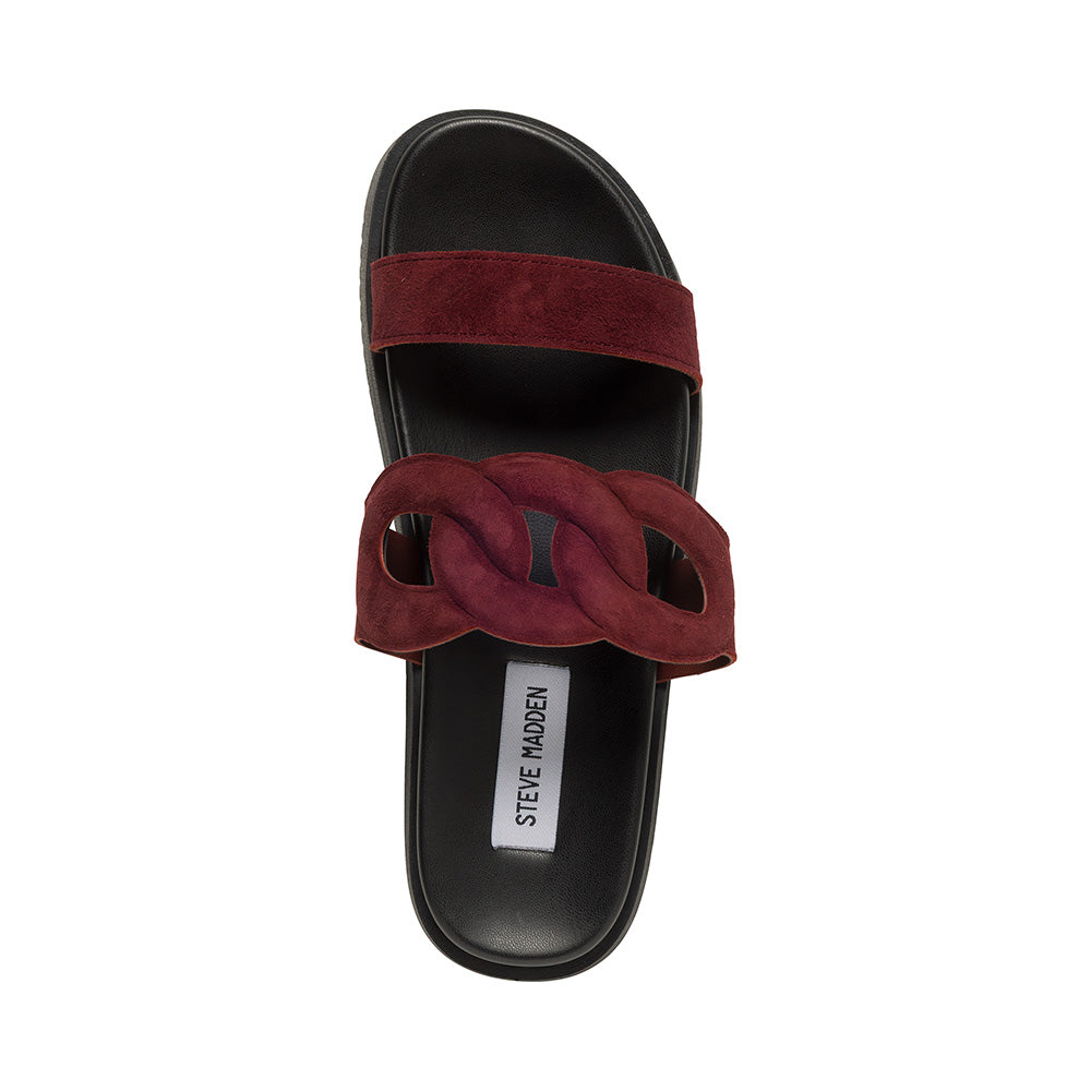 Myrtle Sandal BURGUNDY SUEDE - view 5
