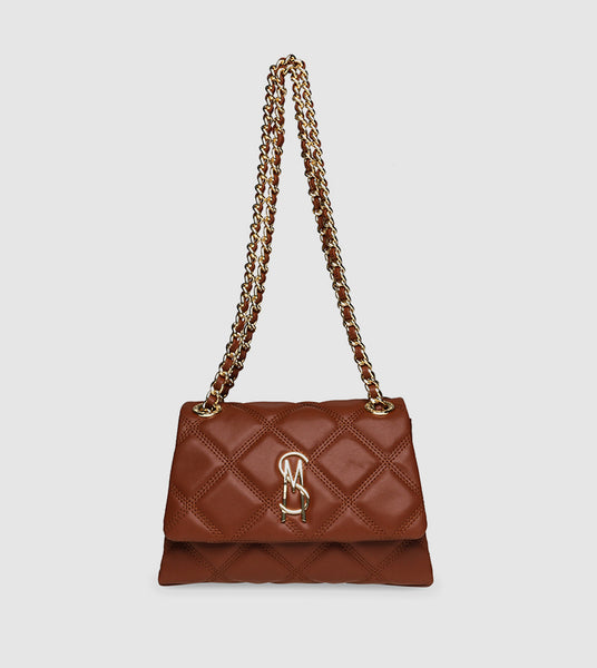 BVOLTURI CROSSBODY BAG COGNAC - Steve Madden Polska