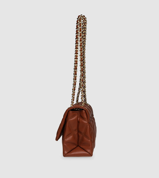 BVOLTURI CROSSBODY BAG COGNAC - Steve Madden Polska