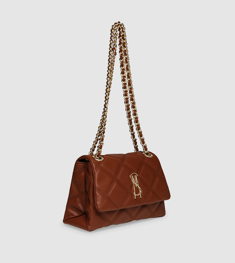 Bvolturi Crossbody Bag Cognac- Hover Image