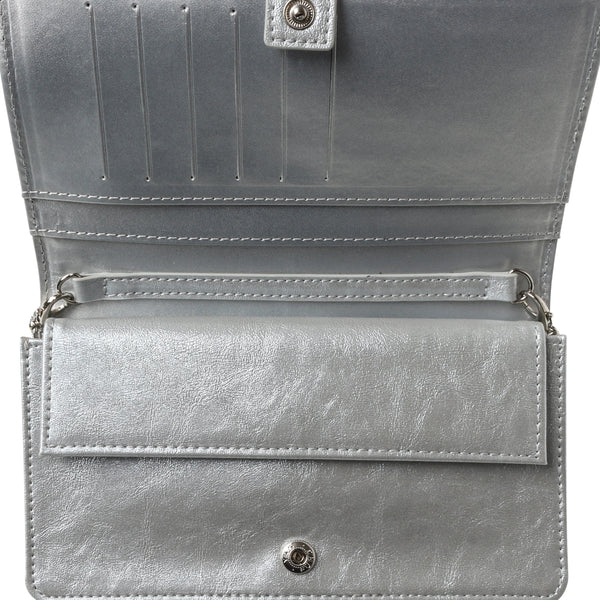 BNYA CROSSBODY BAG SILVER - Steve Madden Polska