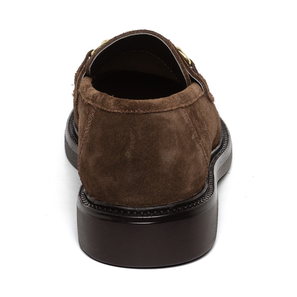 Huddles Flat Shoe BROWN SUED
