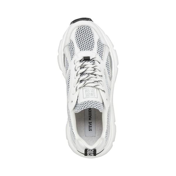 Plaja Sneaker White/Silver - Steve Madden Polska