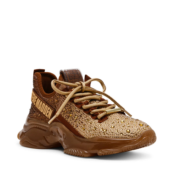 MISTICA SNEAKER GOLD / BROWN - Steve Madden Polska