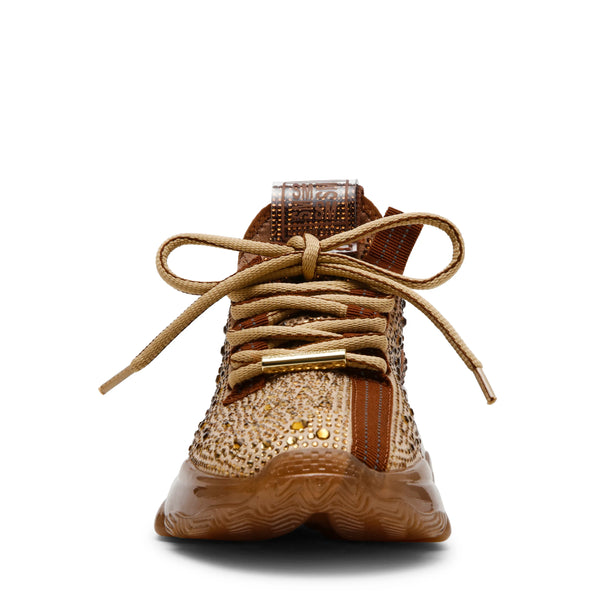 MISTICA SNEAKER GOLD / BROWN - Steve Madden Polska