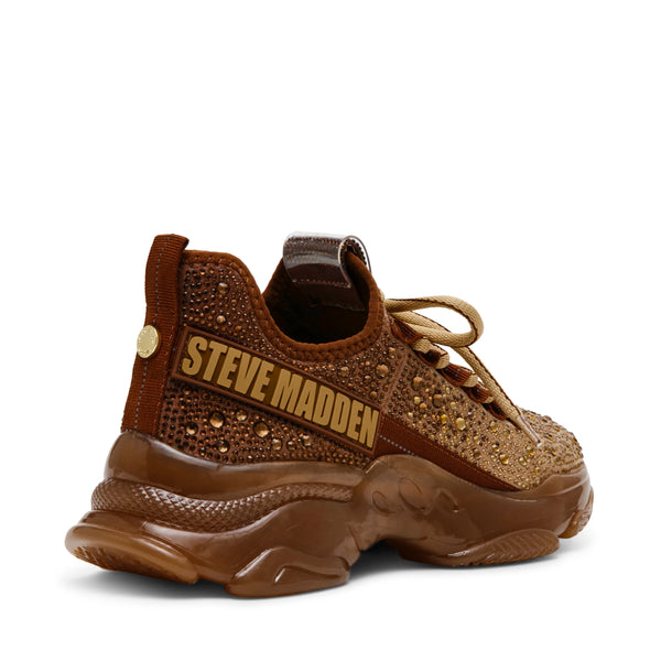 MISTICA SNEAKER GOLD / BROWN - Steve Madden Polska