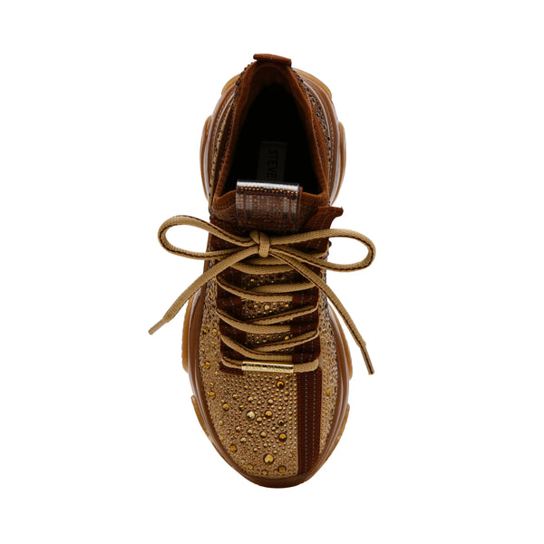 MISTICA SNEAKER GOLD / BROWN - Steve Madden Polska