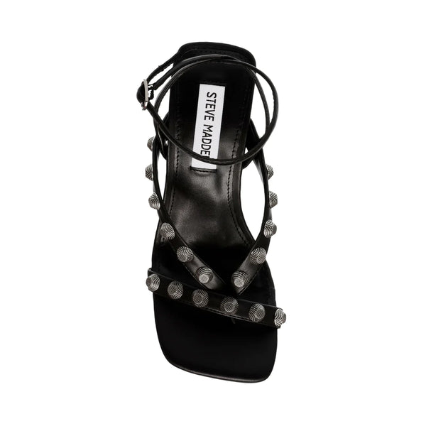 Adaline Black With Studs - Steve Madden Polska