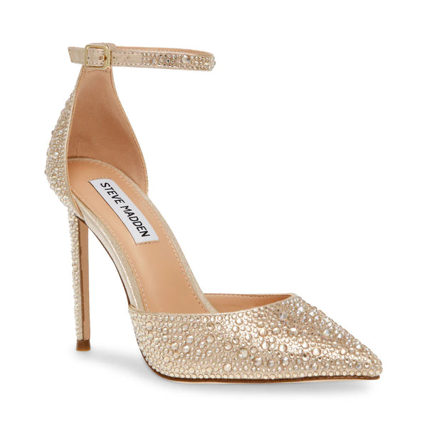 RAVAGED-S SANDAL GOLD - Steve Madden Polska