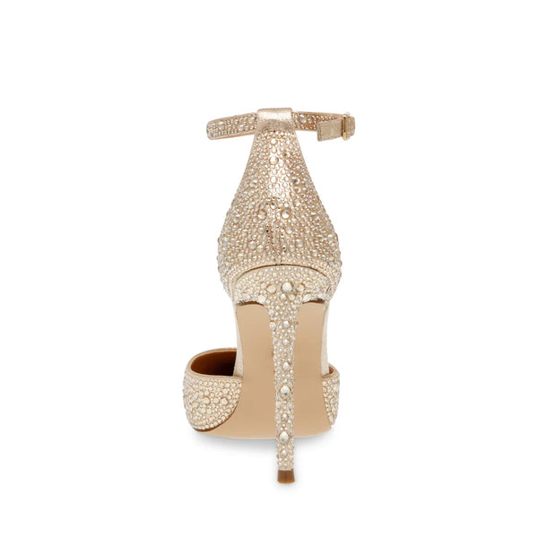 RAVAGED-S SANDAL GOLD - Steve Madden Polska