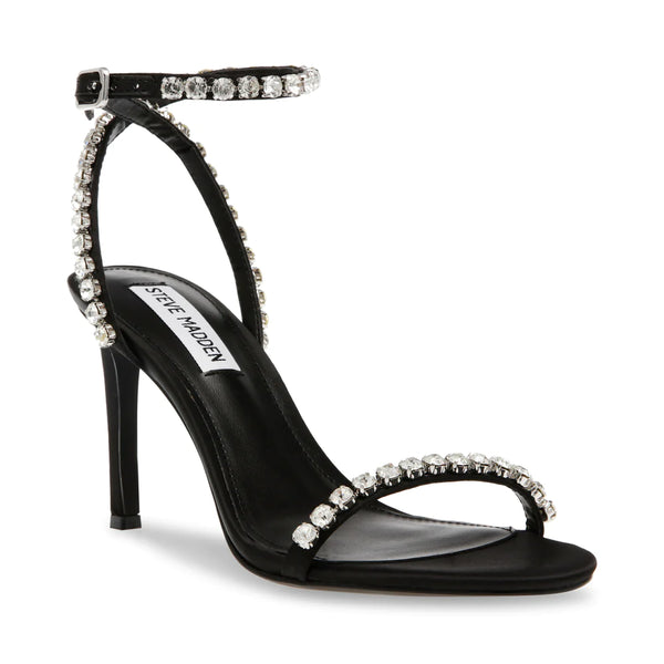 JAZZY BELLE Black Satin - Steve Madden Polska