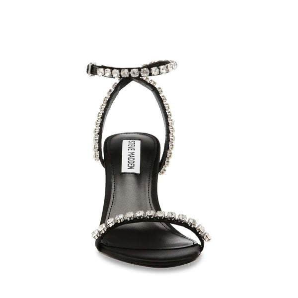 JAZZY BELLE Black Satin - Steve Madden Polska