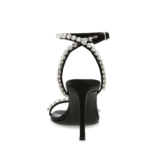 JAZZY BELLE Black Satin - Steve Madden Polska