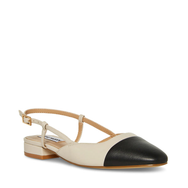 Belinda Ballerina Bone Leather - Steve Madden Polska