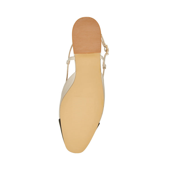 Belinda Ballerina Bone Leather - Steve Madden Polska