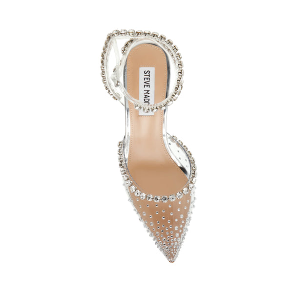 VAPORIZE SANDAL CLEAR - Steve Madden Polska