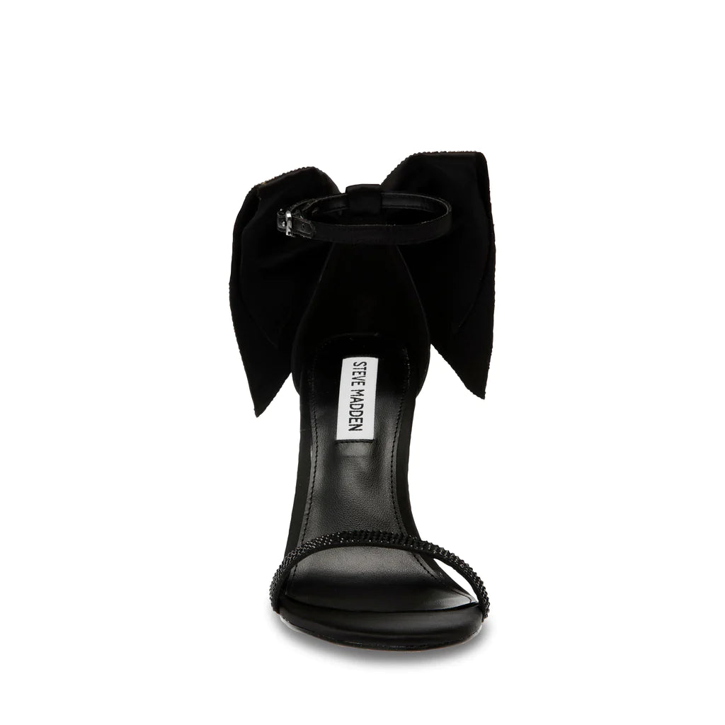 Bellarosa Sandal Black Satin- Hover Image