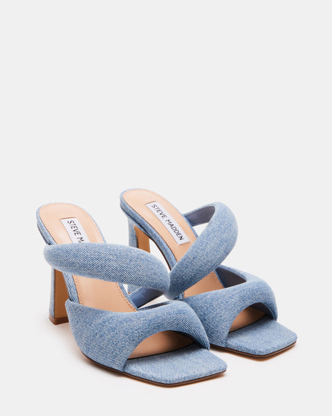 Kloss Sandal Denim Fabric - Steve Madden Polska