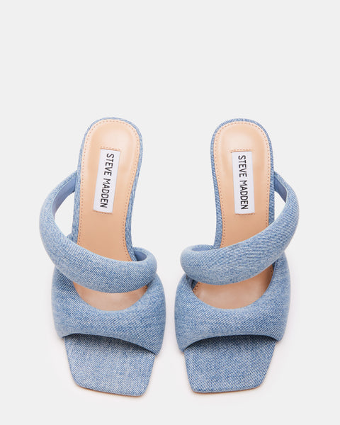 Kloss Sandal Denim Fabric - Steve Madden Polska