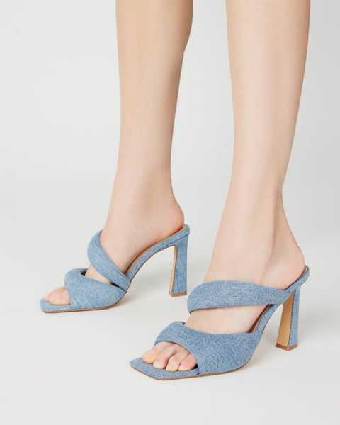 Kloss Sandal Denim Fabric - Steve Madden Polska