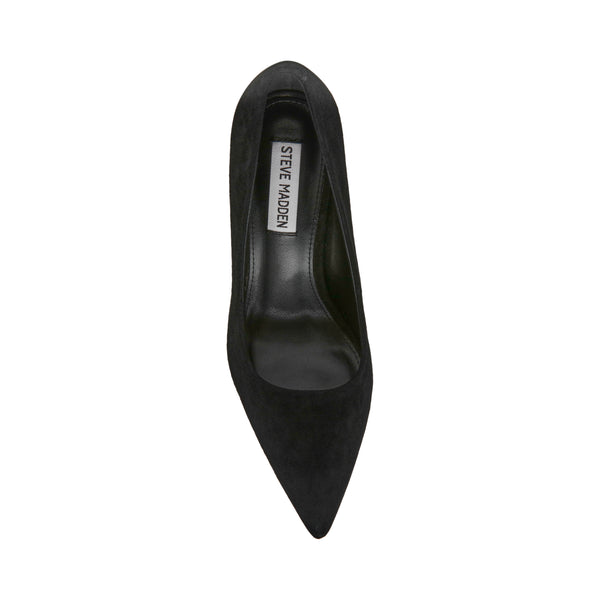 Prophecy Pump Black Suede - Steve Madden Polska