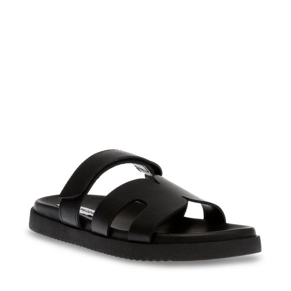 MISSILE-E SANDAL BLK ACTION LEATHER - Steve Madden Polska