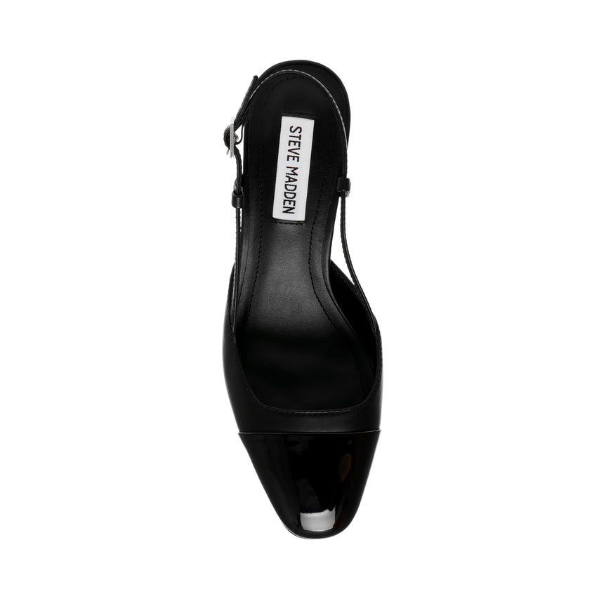 Zeina Pump BLACK LEATHER