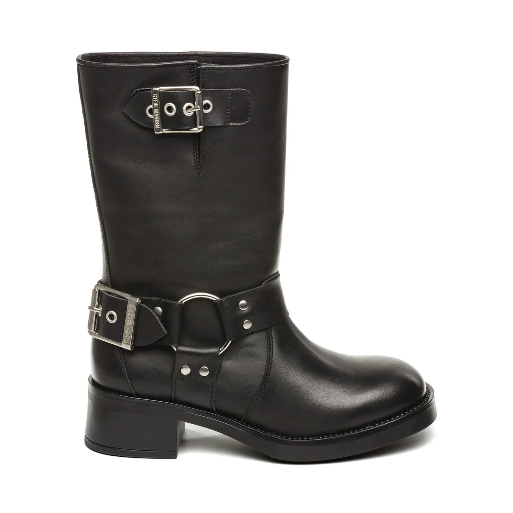 BLESSING BOOT BLACK LEATHER