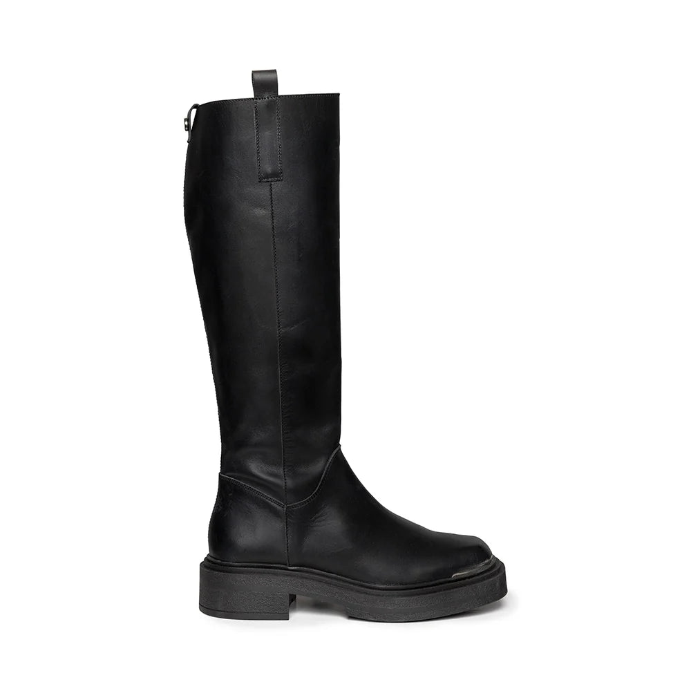 CONSTANCE BOOTS BLACK LEATHER