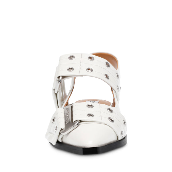 GRAND AVE SANDALS WHITE PATENT - Steve Madden Polska