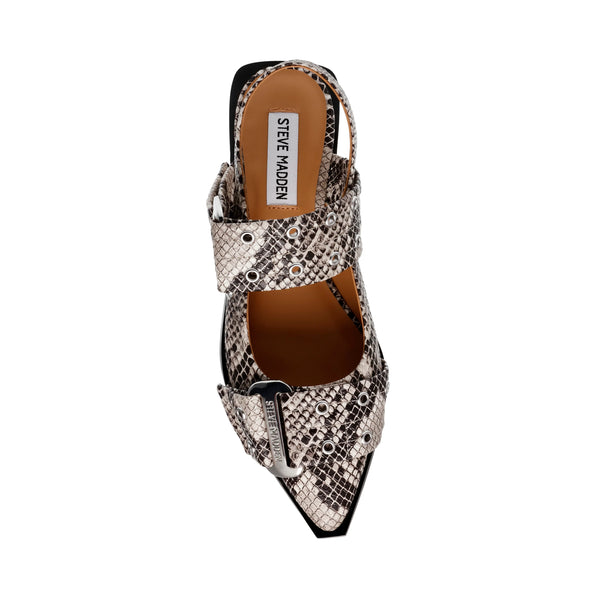 GRAND AVE SANDALS LT. BEIGE SNAKE - Steve Madden Polska