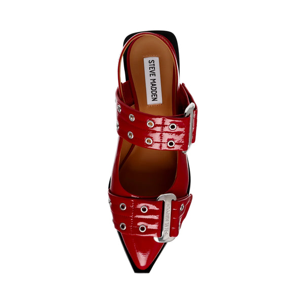 GRAND AVE SANDALS RED PATENT - Steve Madden Polska