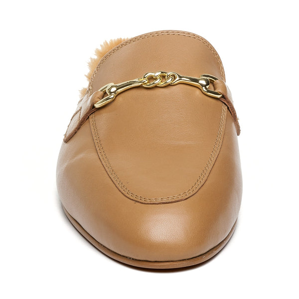 CLEODORA-F MULE TAN LEATHER - Steve Madden Polska