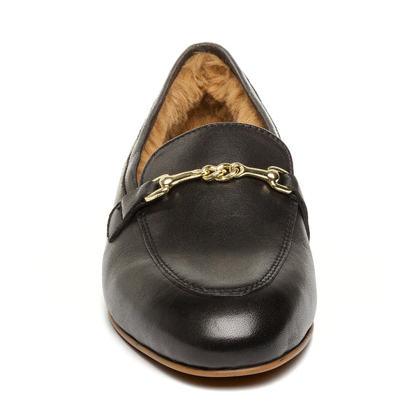 CATAREENA-F LOAFERS BLACK LEATHER - Steve Madden Polska