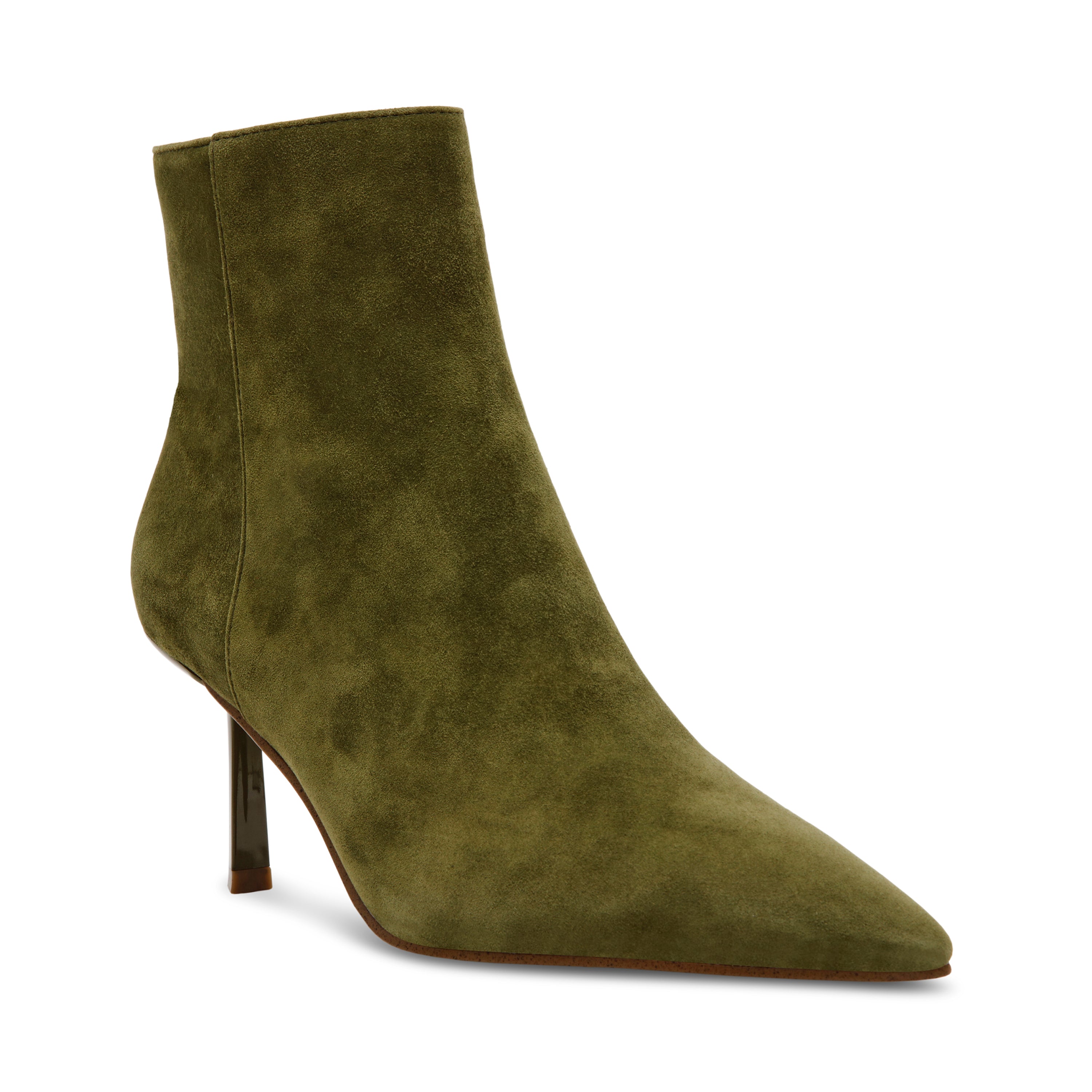 SABINE BOOT OLIVE SUEDE- Hover Image