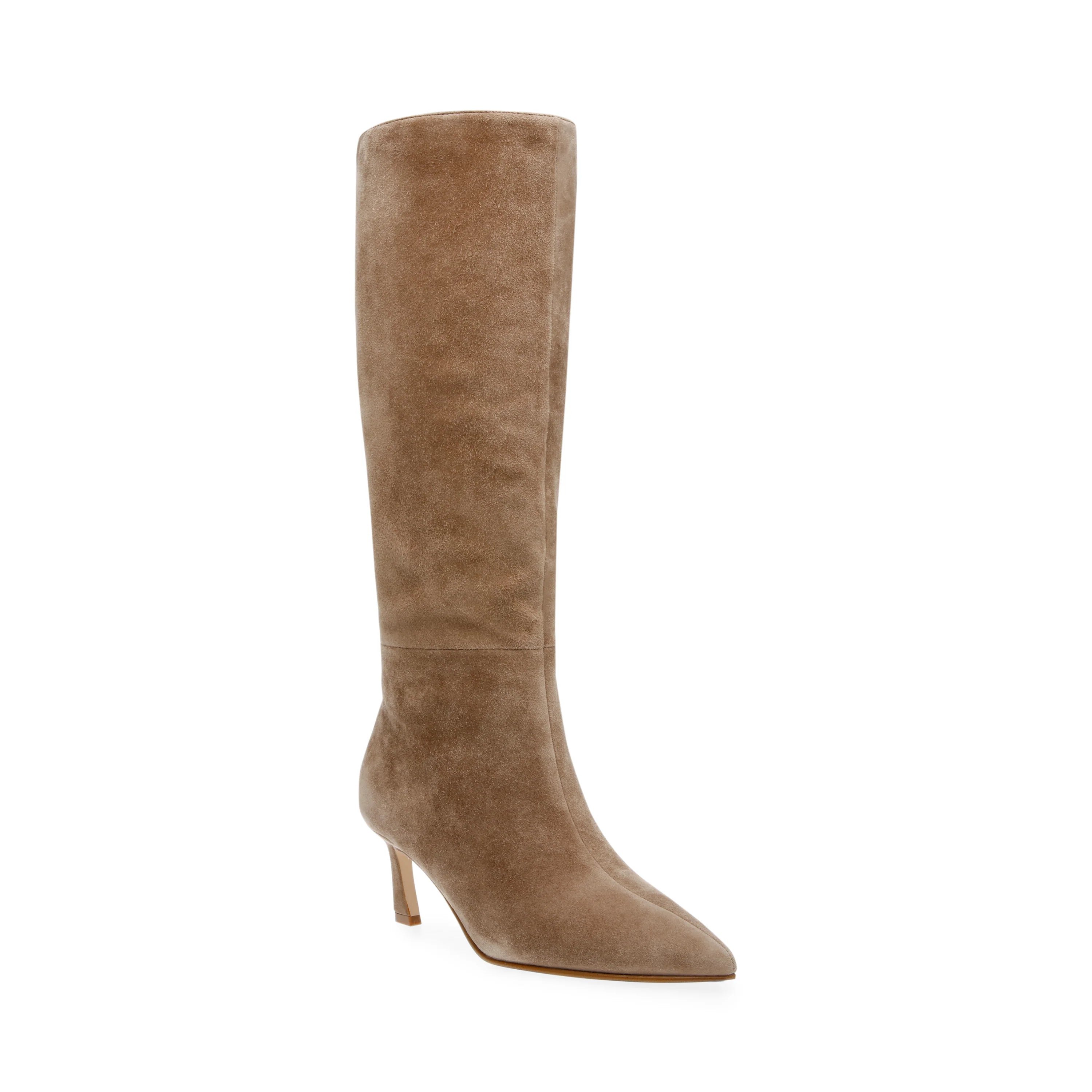 Lavan Boots Taupe Suede- Hover Image