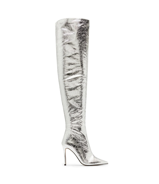 EPIC BOOTS SILVER - Steve Madden Polska