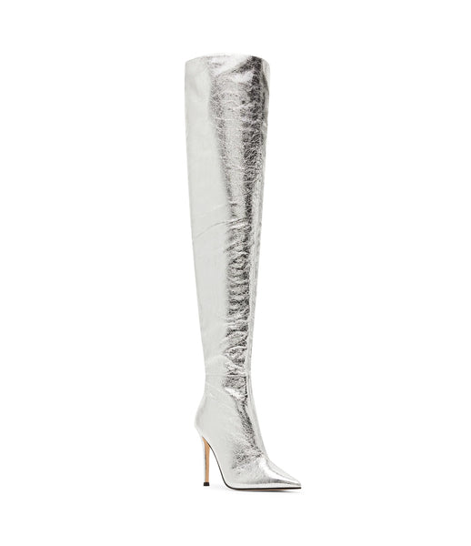 EPIC BOOTS SILVER - Steve Madden Polska