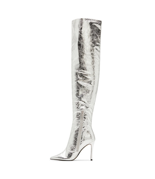 EPIC BOOTS SILVER - Steve Madden Polska