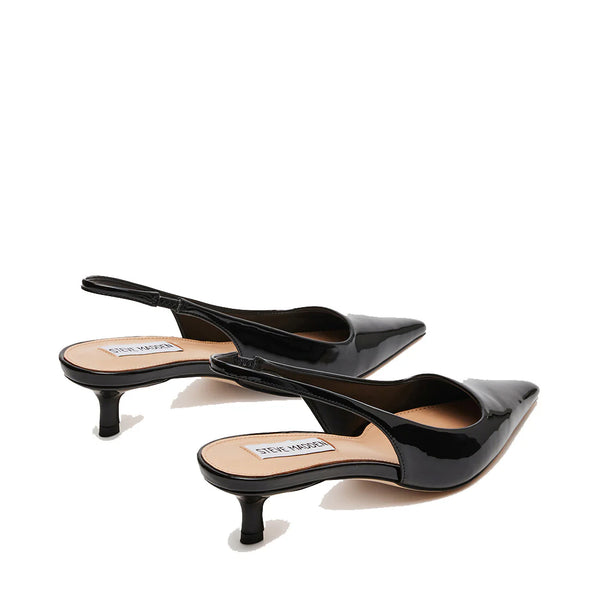 KARI SLINGBACK BLACK PATENT - Steve Madden Polska