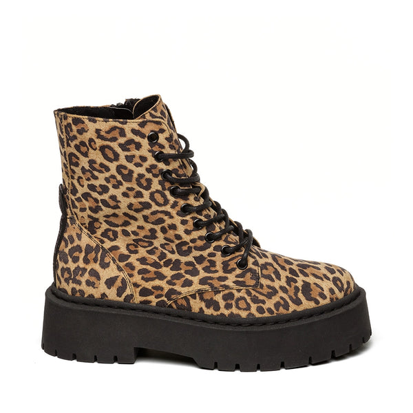 SKYLAR BOOTIE LEOPARD - Steve Madden Polska