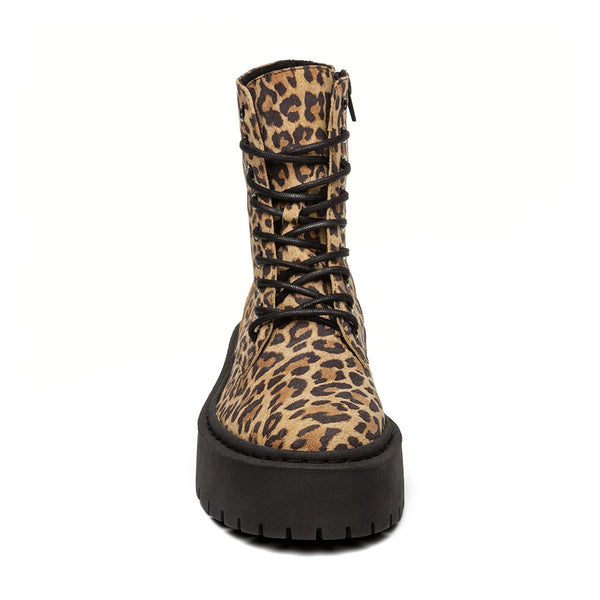 SKYLAR BOOTIE LEOPARD - Steve Madden Polska