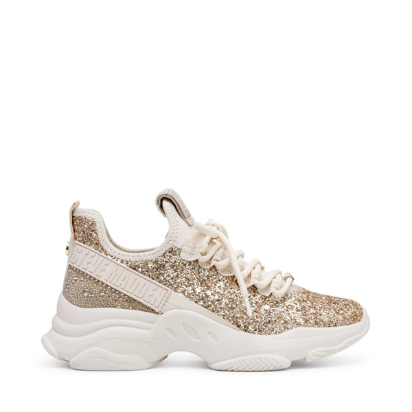 MAXILLA-G SNEAKER GOLD GLITTER - Steve Madden Polska