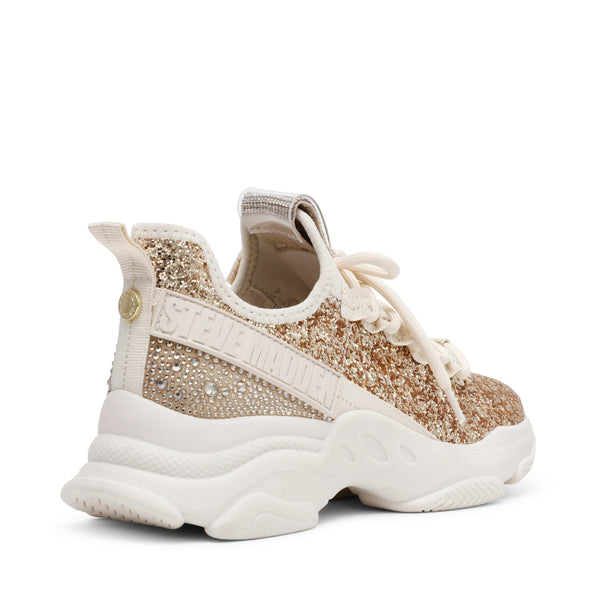 MAXILLA-G SNEAKER GOLD GLITTER - Steve Madden Polska