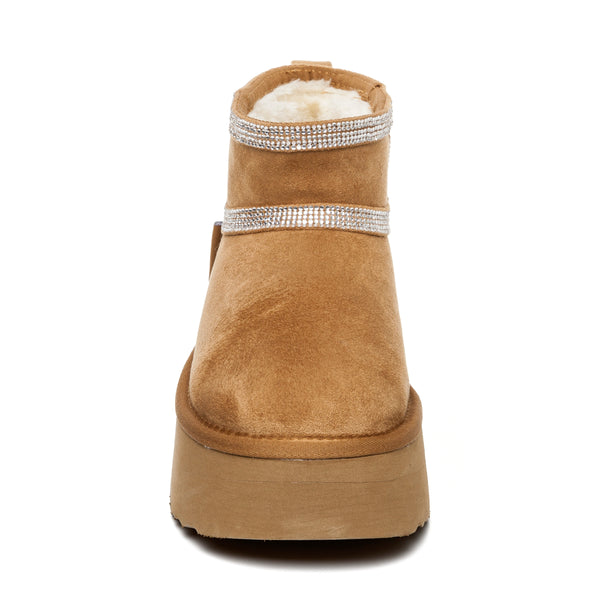 CAMPFIRE-R BOOTIE TAN SUEDE - Steve Madden Polska